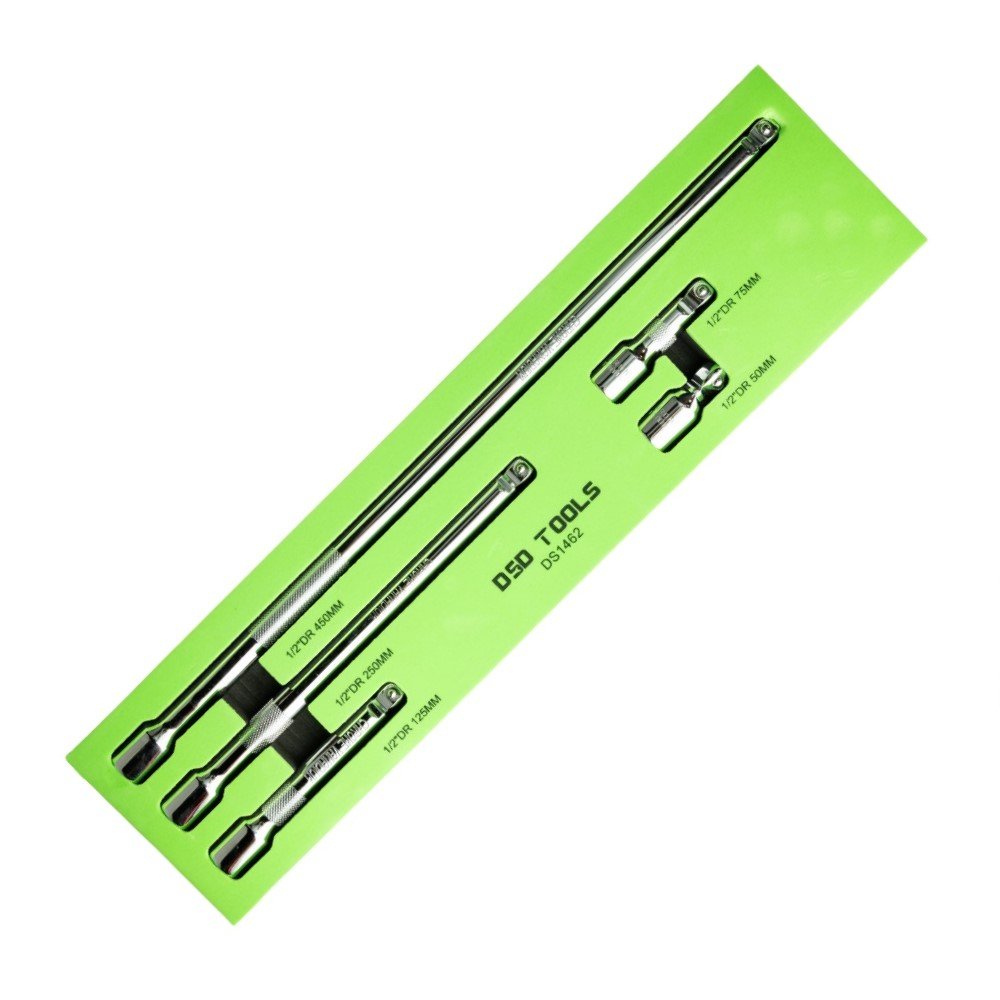 5 VNT. 1/2"  PASLANKIU PRAILGINTUVU KOMPLEKTAS DS1462