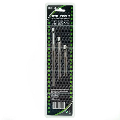 3 VNT. 1/4"  PRAILGINIMO STRYPŲ RINKINYS DS1464
