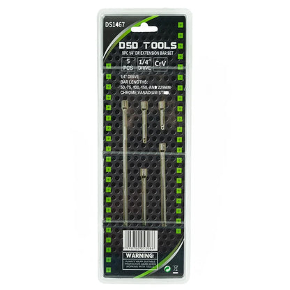 5 VNT. 1/4"  PRAILGINIMO STRYPŲ RINKINYS   DS1467