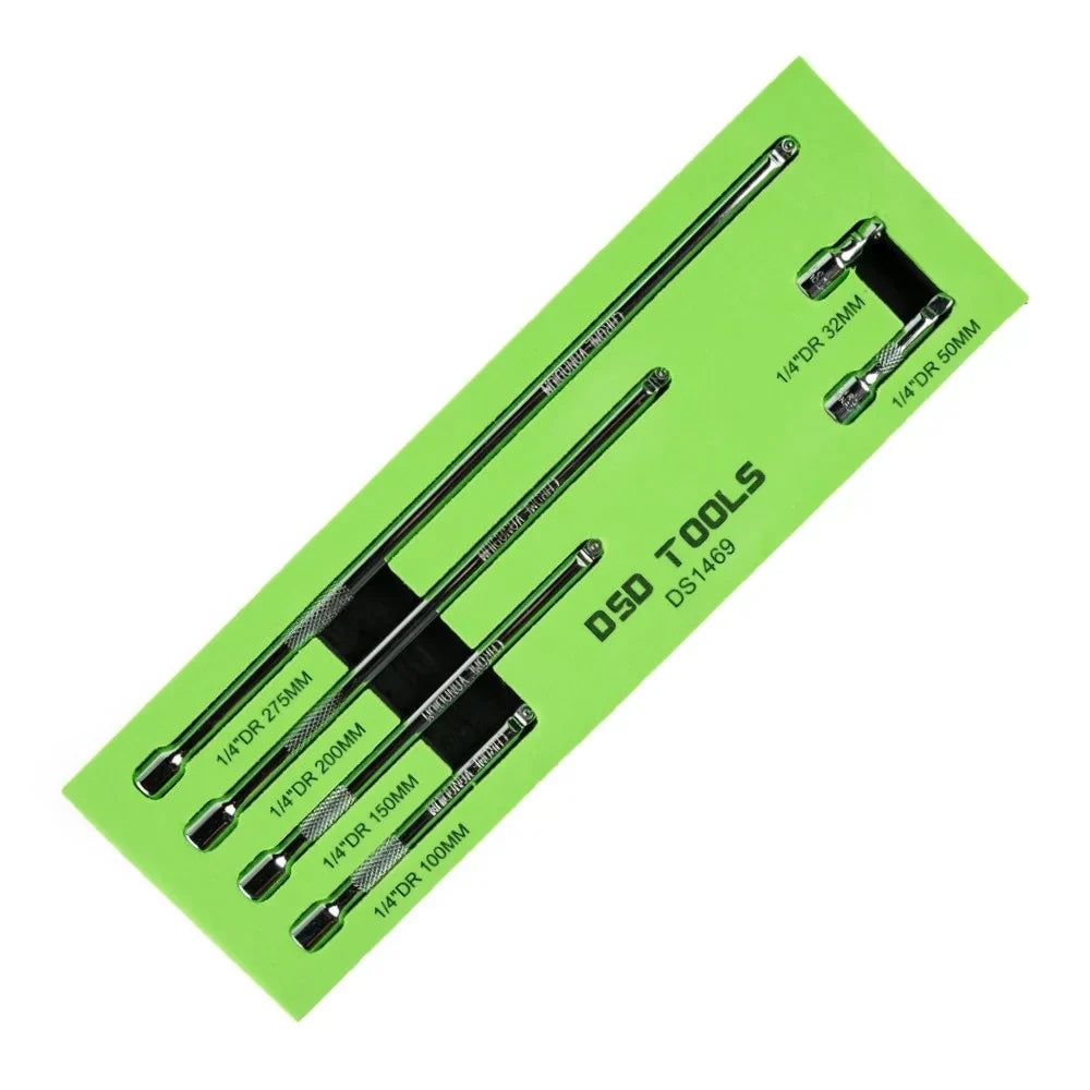 6 VNT. 1/4"  LANKSTUS ILGINAMŲJŲ STRYPŲ RINKINYS DS1469