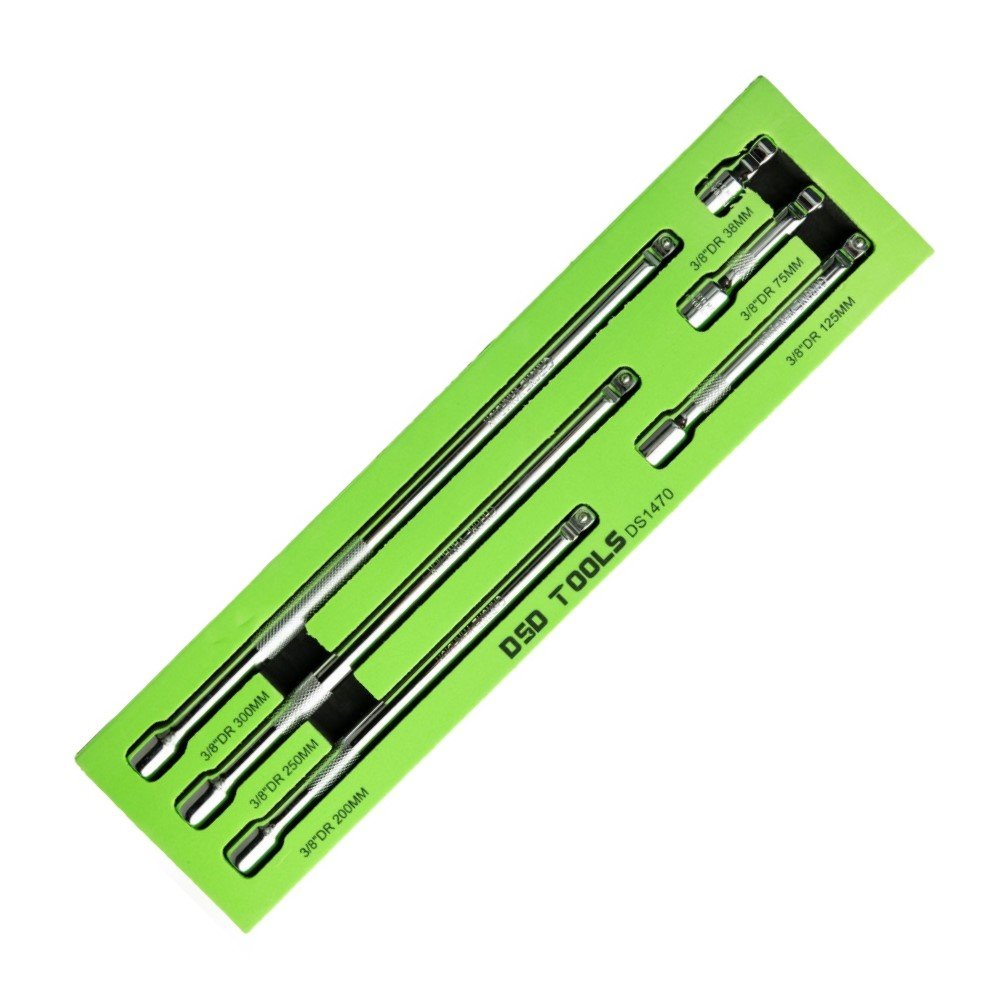 6 VNT. 3/8"  PASUKAMŲ ILGINTUVŲ RINKINYS DS1470