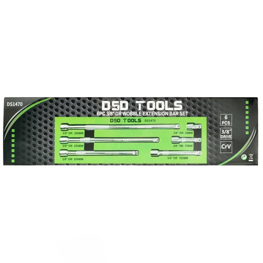 6 PC. 3/8" SWIVEL EXTENSION SET DS1470