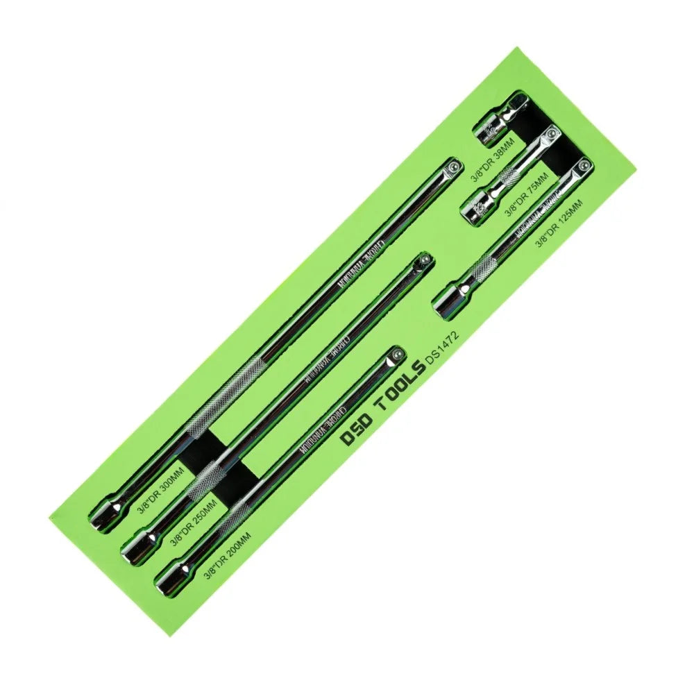 6 VNT. 3/8"  PRAILGINIMŲ RINKINYS DS1472