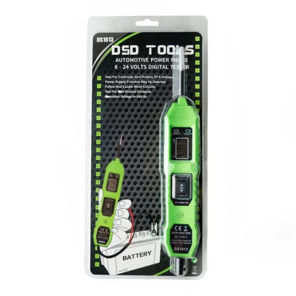 Automobilių maitinimo zondas 6–24 voltų skaitmeninis testeris DS1613