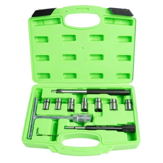 10 Piece Diesel Injector Seat Cutter Set DS1641
