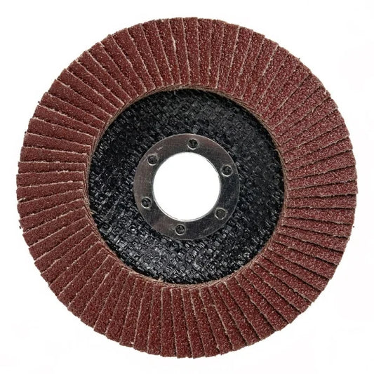 METALO ŠLIFAVIMO LAPELINIS DISKAS 60 GRŪDĖTUMO OKSIDAS (4 1/2") 115MM X 22.2MM 10 VNT. DS3008