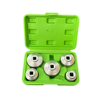 5 dalių 3/8″ pavaros žemo profilio filtrų raktų rinkinys DS1646